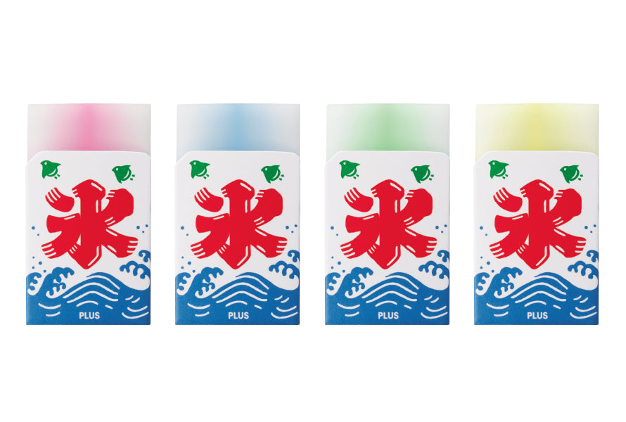 (NEW ARRIVAL) PLUS Air-In Festival Erasers - Mt. Fuji & Shaved Ice Series