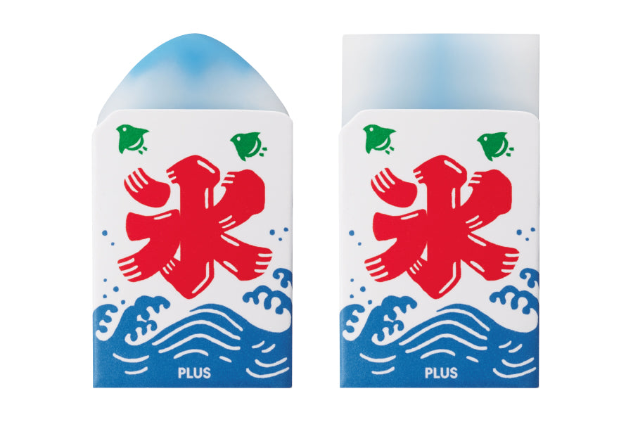 (NEW ARRIVAL) PLUS Air-In Festival Erasers - Mt. Fuji & Shaved Ice Series