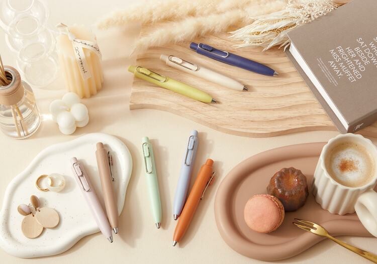 (RESTOCK) Uni-Ball One P Gel Pen - 0.38mm - Coffee