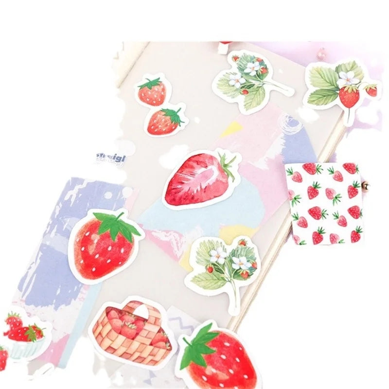 Sticker Box - Strawberry Banana Ice Cream