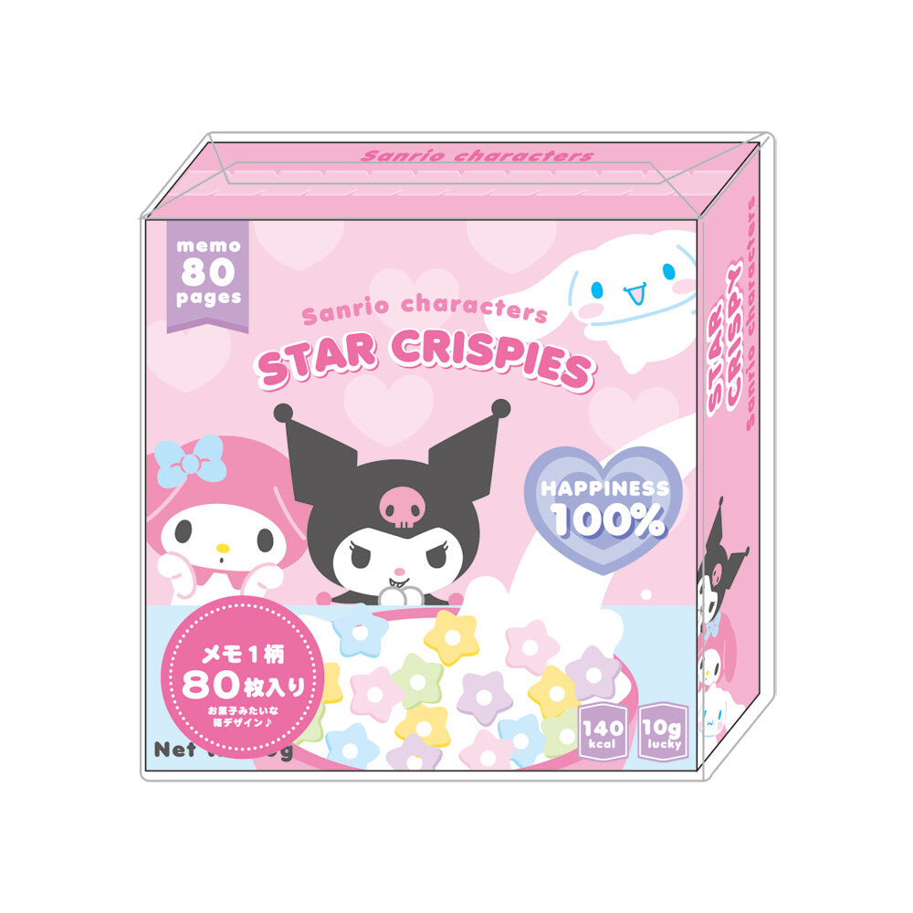 Sanrio Characters - T'S FACTORY Memo Pad Sweets Candy Box Star Crispy