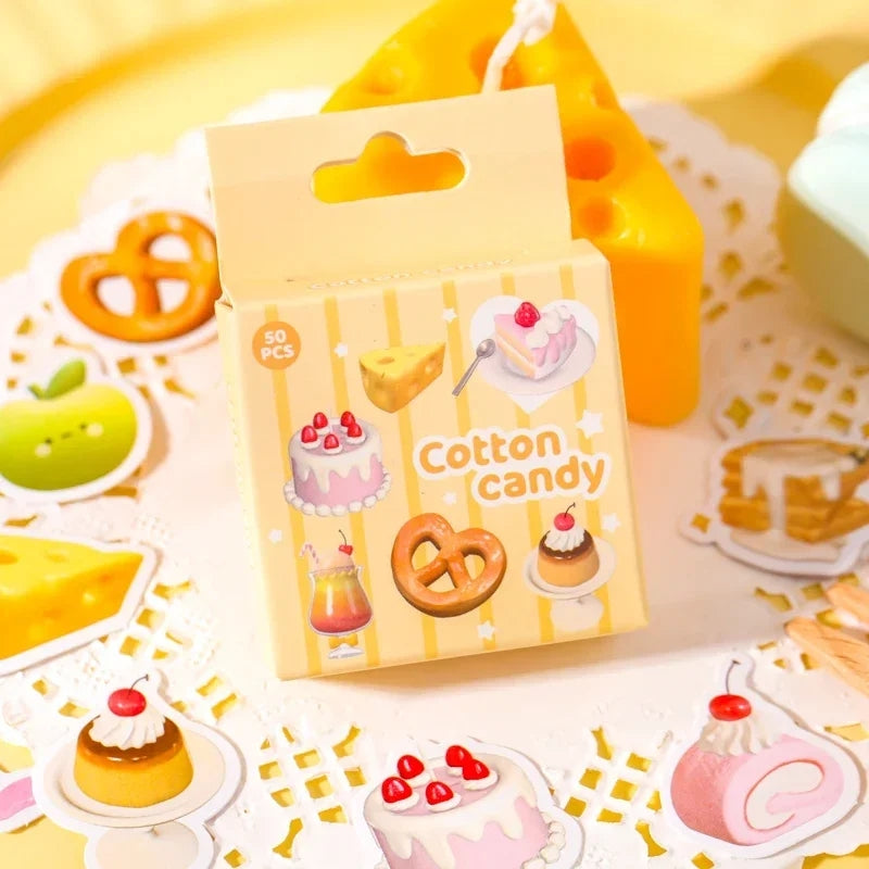 (NEW ARRIVAL) Sticker Box - Cotton Candy