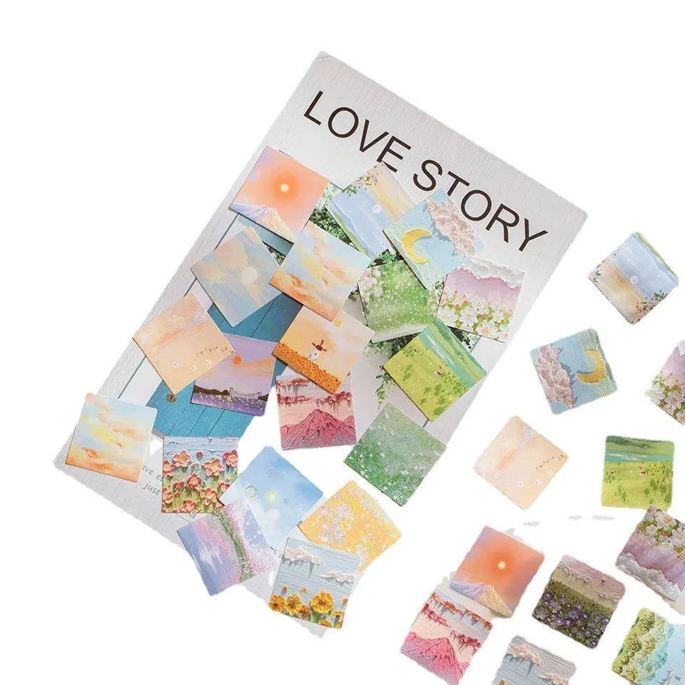 (NEW ARRIVAL) Sticker Box - Pink Tone