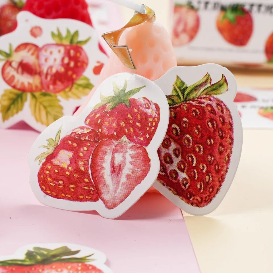 (NEW RESTOCK) Sticker Box - Cute Strawberries