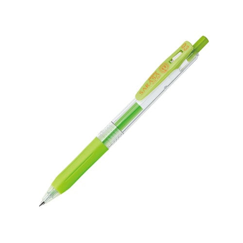 (COMING SOON) Zebra Sarasa Clip Gel Pen - 0.3mm - Light Green