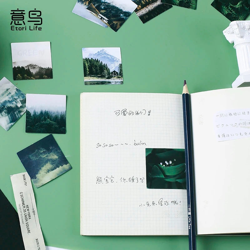 (NEW ARRIVAL) Sticker Box Series - Green Fields