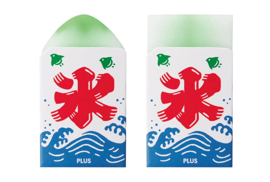 (NEW ARRIVAL) PLUS Air-In Festival Erasers - Mt. Fuji & Shaved Ice Series
