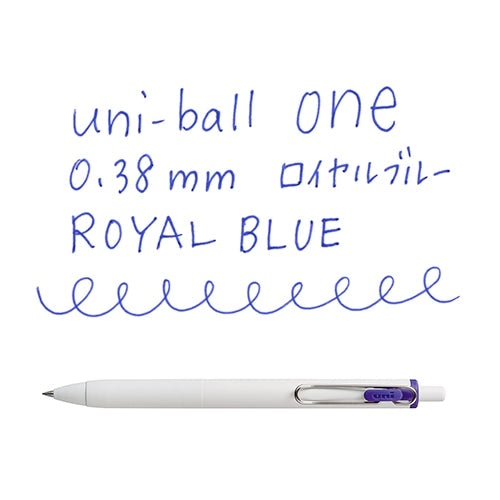 (COMING SOON) Uni-ball One Gel Pen - 0.38mm - Royal Blue