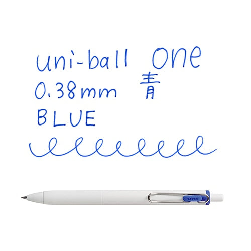 (COMING SOON) Uni-ball One Gel Pen - 0.38mm - Blue
