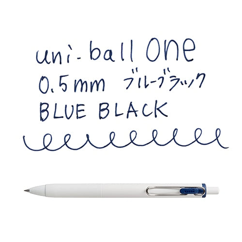 (COMING SOON) Uni-ball One Gel Pen - 0.5mm - Blue Black