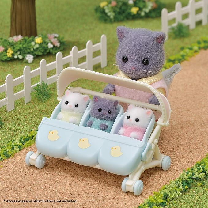Calico Critters - Triplés de chats persans