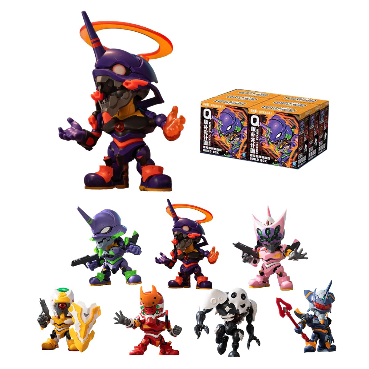 NEW! Soskill Evangelion Model Kit Blind Box