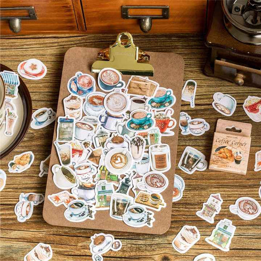 Sticker Box - Coffee Corner - 45 Stickers
