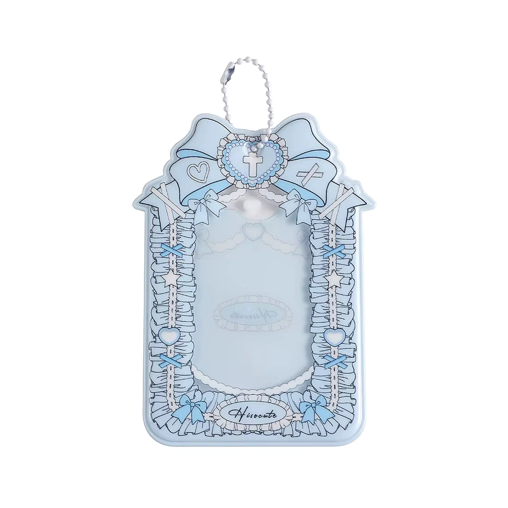 (NEW ARRIVAL) Photocard Holder - Kawaii Bow Tie Photo Display Case