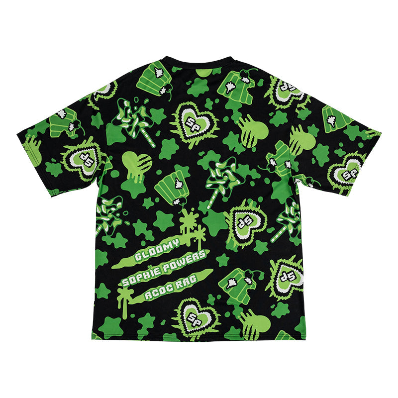(NEW ARRIVAL) ACDC RAG Gloomy x Sophie Powers Oversived Tee – Black/Green