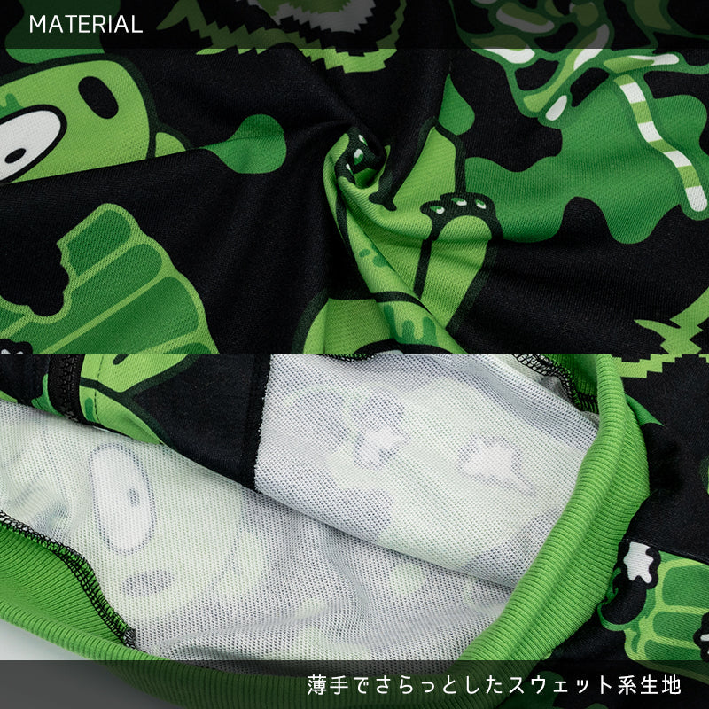 (NEW ARRIVAL) ACDC RAG × Gloomy × Sophie Powers - Jelly Zip Hoodie - Black & Green