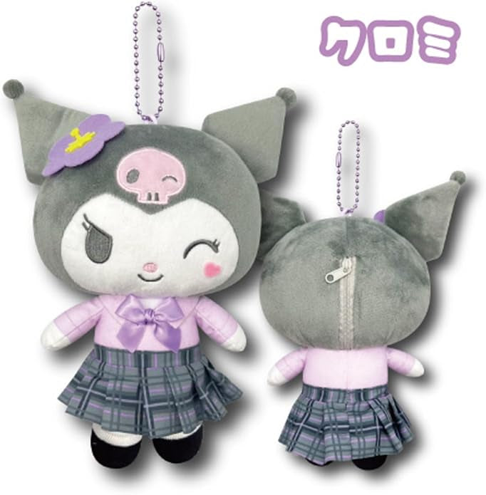 Sanrio Gyaru Gal Series – Big Pouch Plush Keychain Mascots 💖🎀