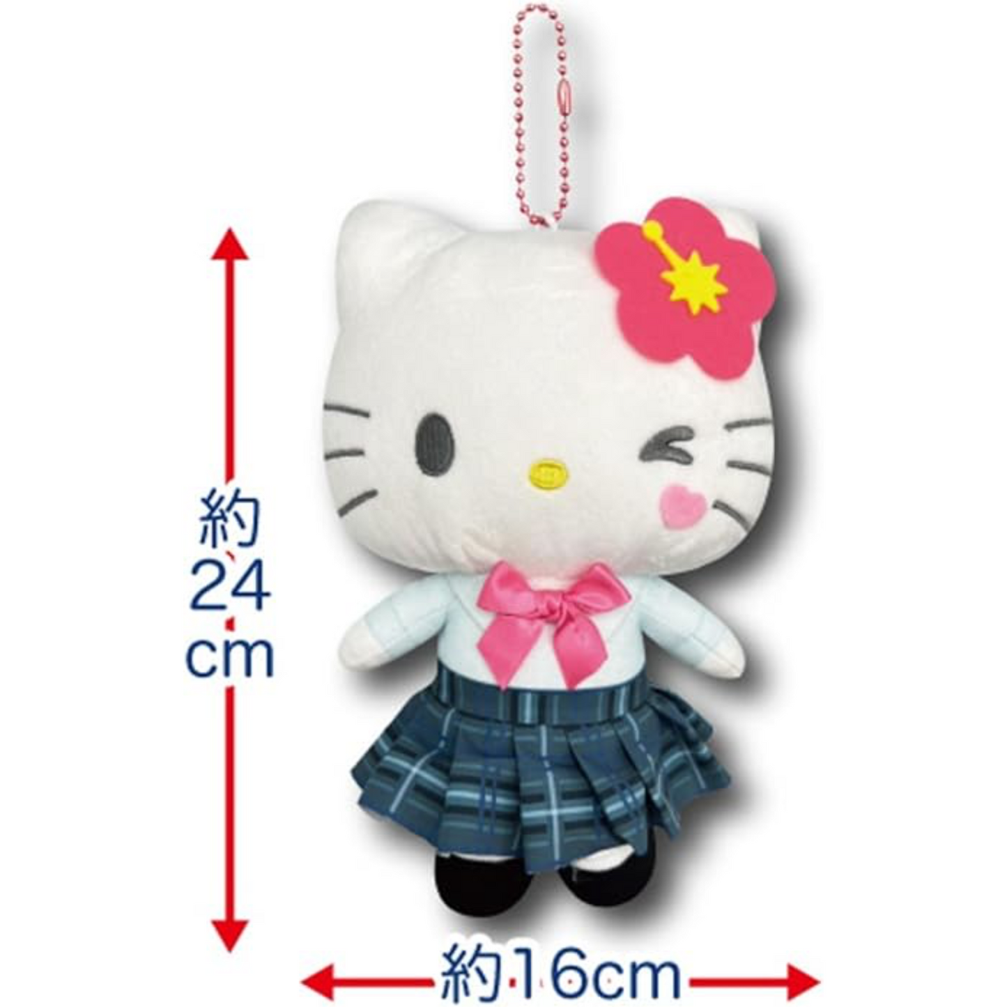 Sanrio Gyaru Gal Series – Big Pouch Plush Keychain Mascots 💖🎀