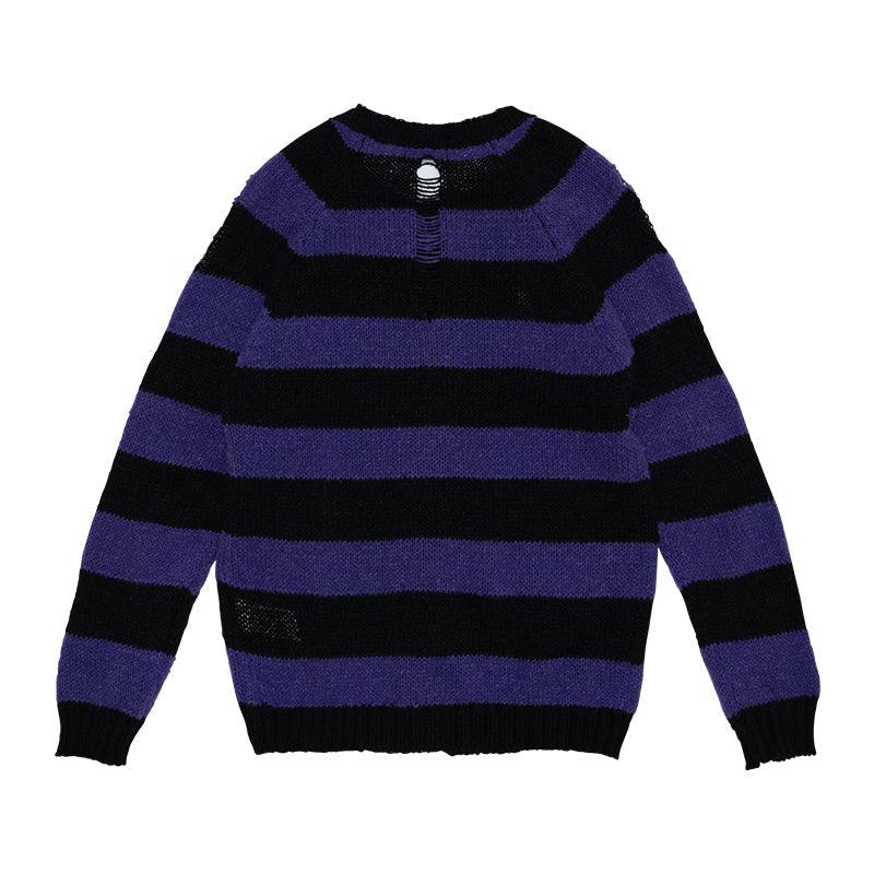 (NEW ARRIVAL) ACDC RAG – Border Cardigan – Black/Purple Edition