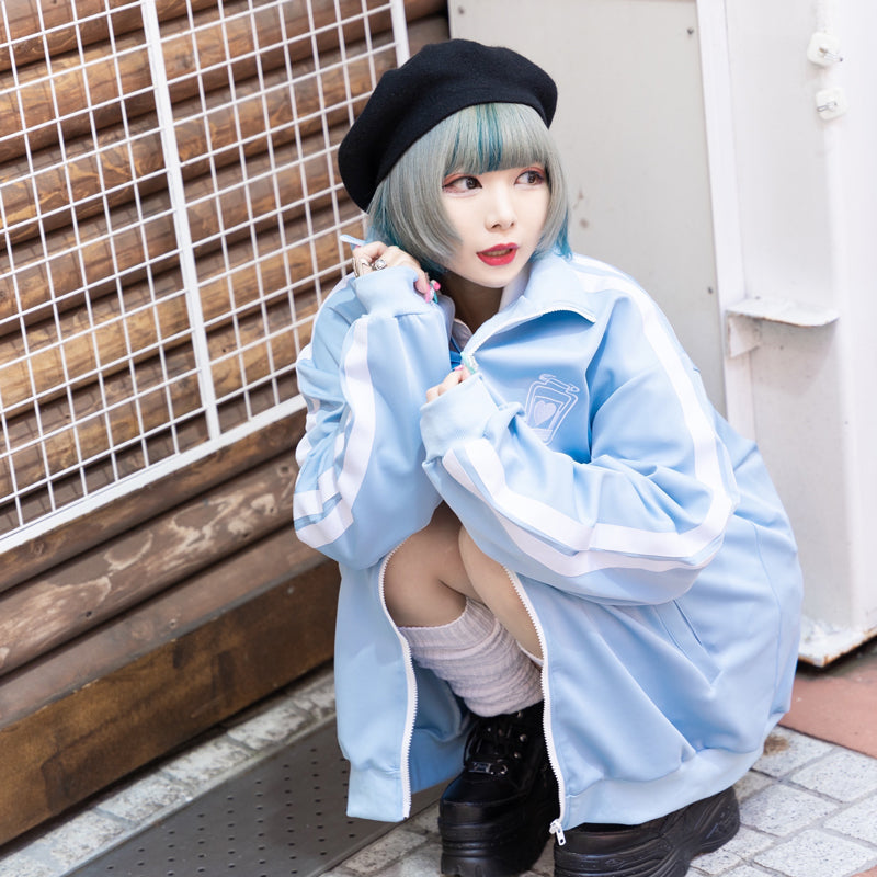 (NEW ARRIVAL) ACDC RAG – Blood Pack Jersey Jacket – Pastel Blue Edition