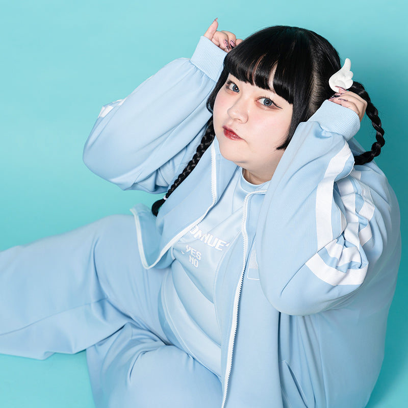 (NEW ARRIVAL) ACDC RAG – Blood Pack Jersey Jacket – Pastel Blue Edition