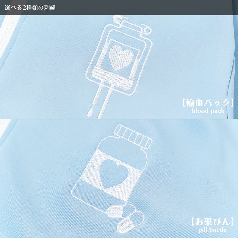 (NEW ARRIVAL) ACDC RAG – Blood Pack Jersey Jacket – Pastel Blue Edition