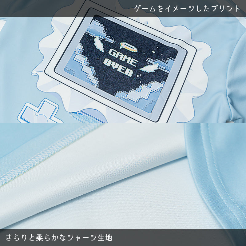 (NEW ARRIVAL) ACDC RAG – Game Over T-Shirt – Pastel Blue Edition