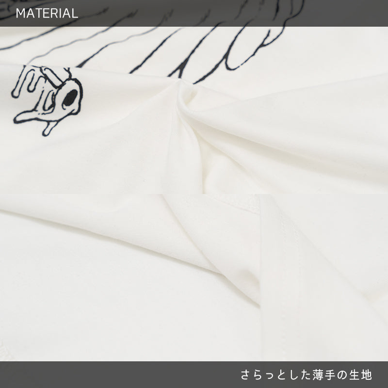 (NEW ARRIVAL) ACDC RAG × ICHIGO CHAN – Ribcage Angel Girl T-Shirt – White Edition