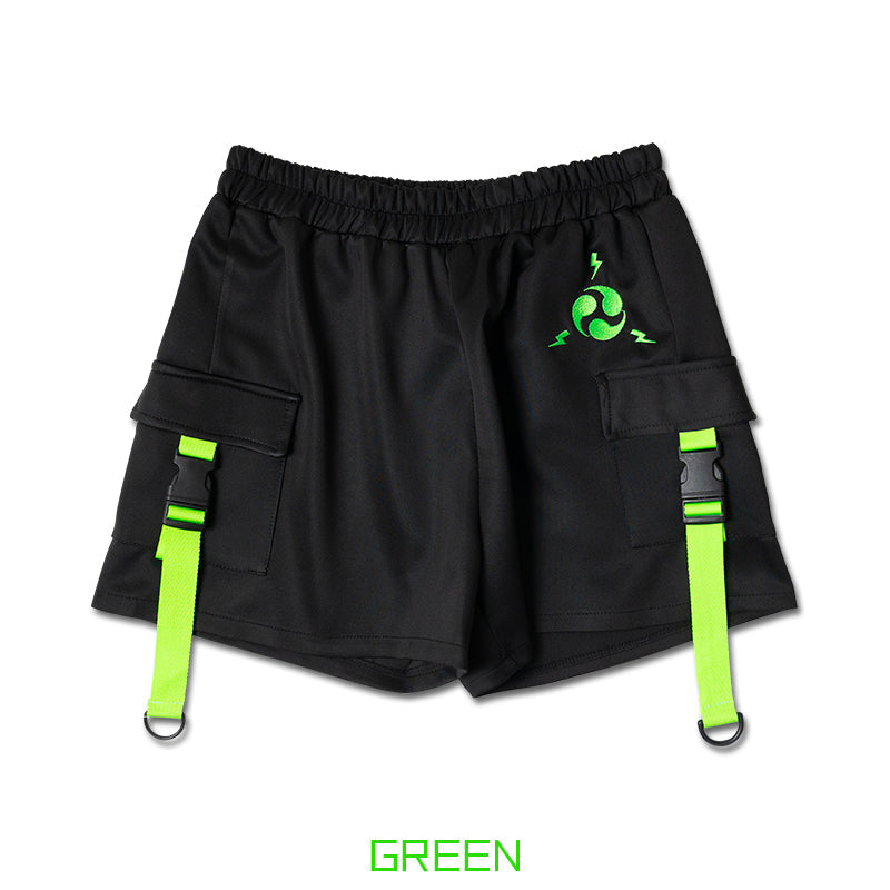 (NEW ARRIVAL) ACDC RAG – Uzurai Sport Shorts – Neon Green Edition