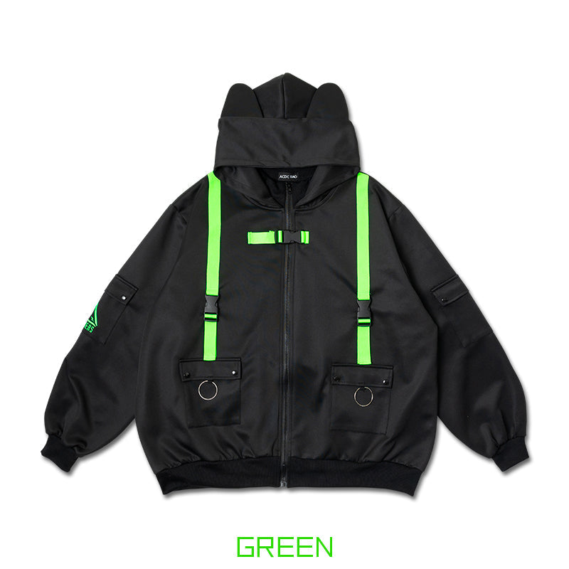 (NEW ARRIVAL) ACDC RAG – Uzurai Jacket – Neon Green Edition