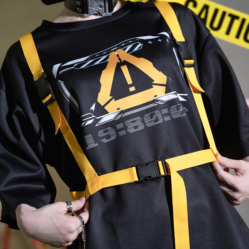 (NEW ARRIVAL) ACDC RAG – Error Code T-Shirt – Yellow Edition