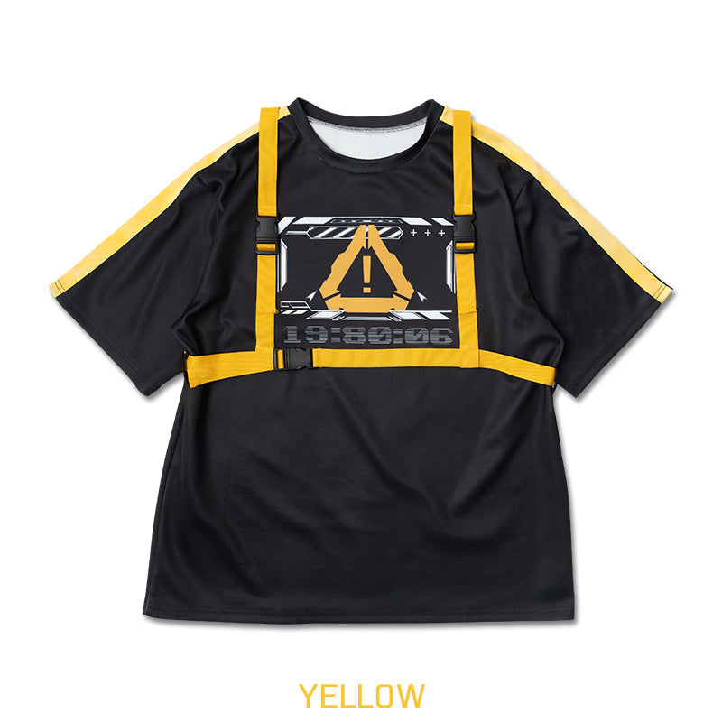 (NEW ARRIVAL) ACDC RAG – Error Code T-Shirt – Yellow Edition