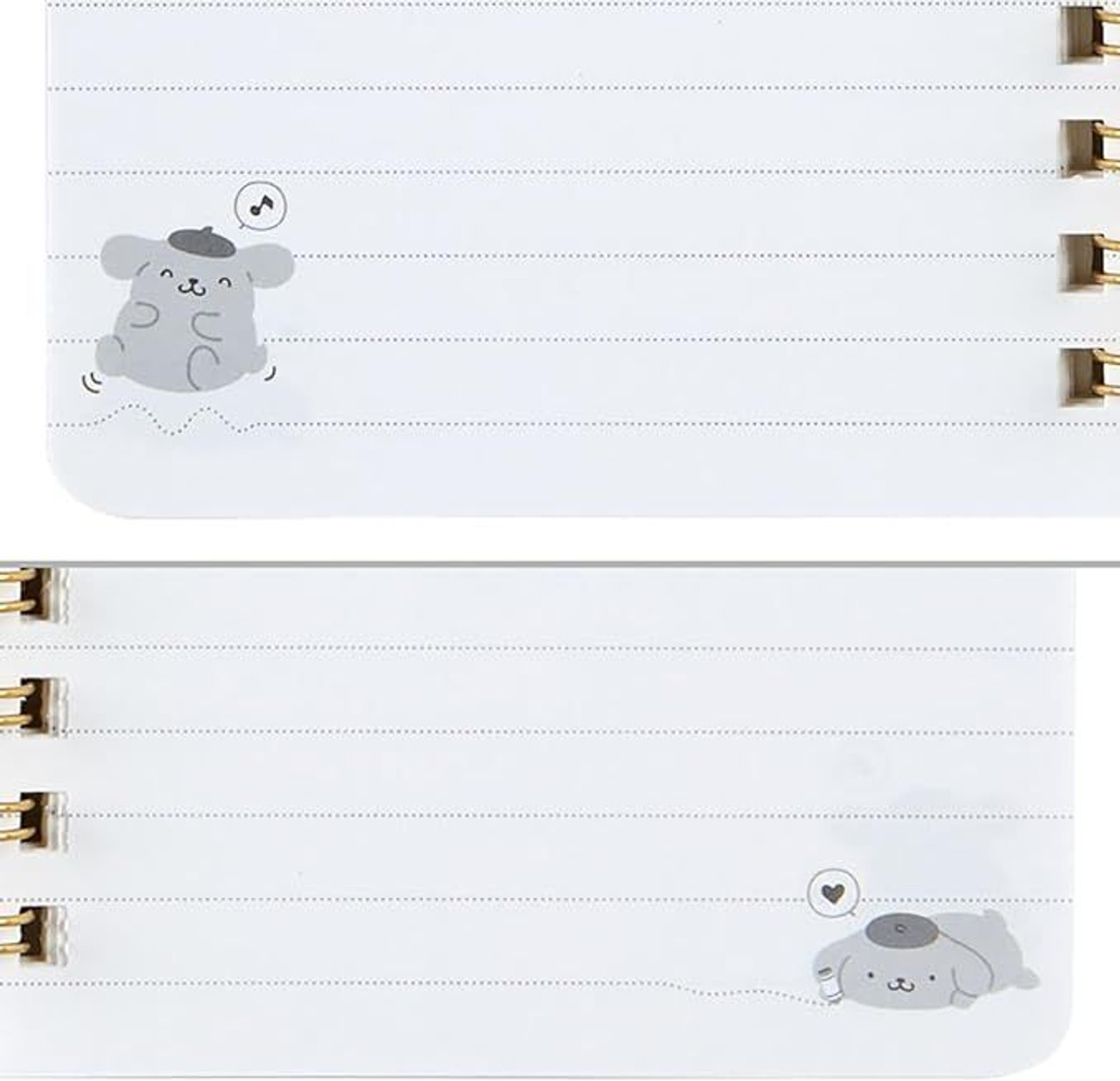 Sanrio Pompompurin - Ring Lined - B7 Notebook