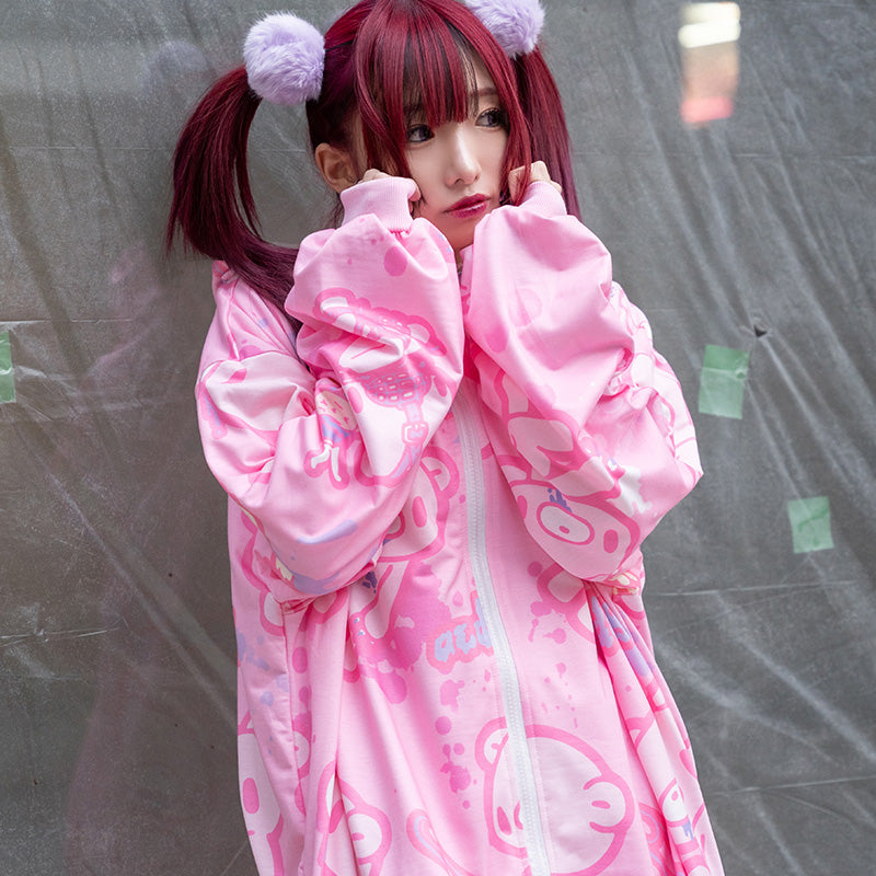 ACDC RAG x Gloomy Bear - Zip Hoodie Jacket
