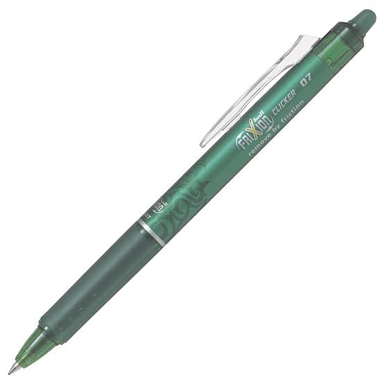 Pilot FriXion Clicker - 0.7mm - Green