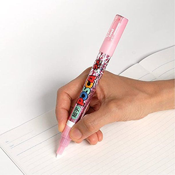POSCA Fine Glitter Marker - Set of 7 Colors