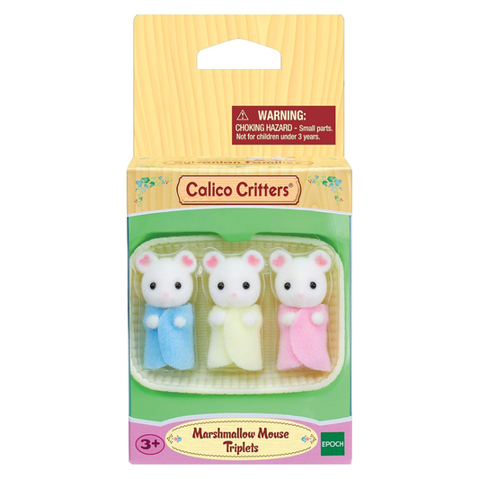 Calico Critters - Marshmallow Mouse Triplets