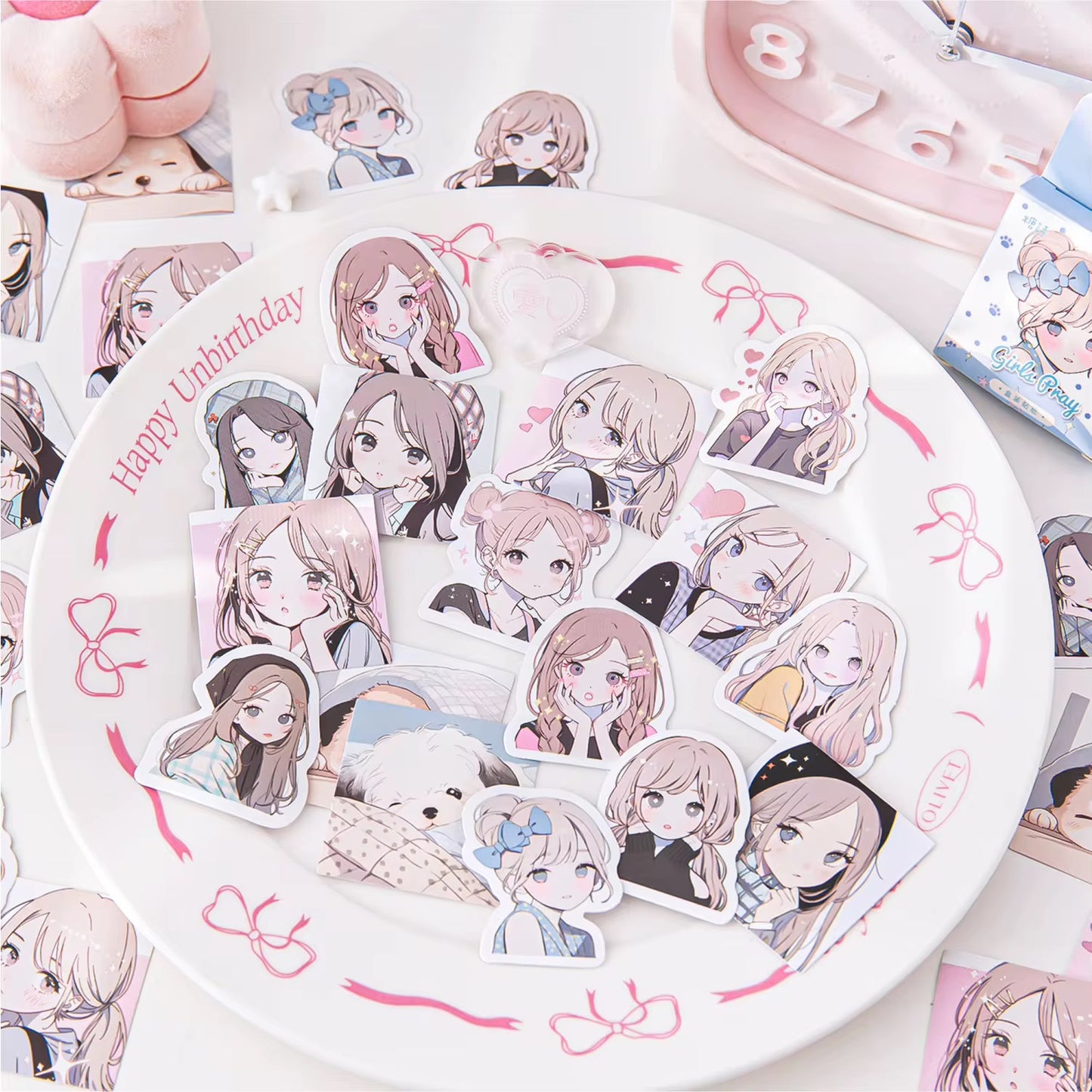 (COMING SOON) Sticker Box – Dreamland Confessions Series – 30 Stickers per Box
