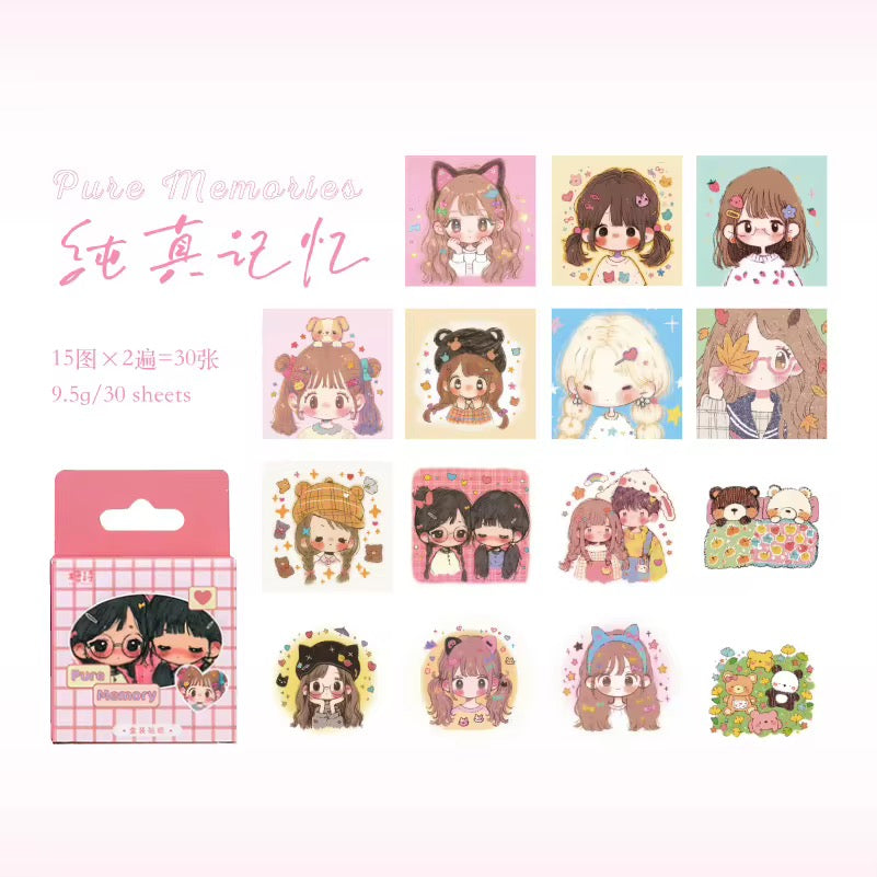 (COMING SOON) Sticker Box – Dreamland Confessions Series – 30 Stickers per Box