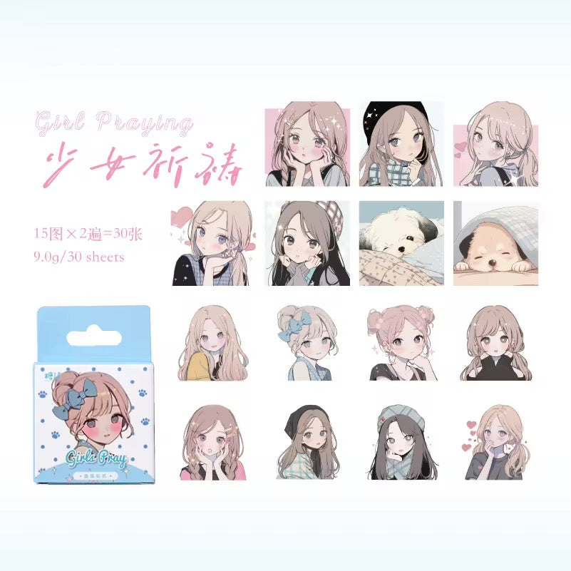 (COMING SOON) Sticker Box – Dreamland Confessions Series – 30 Stickers per Box