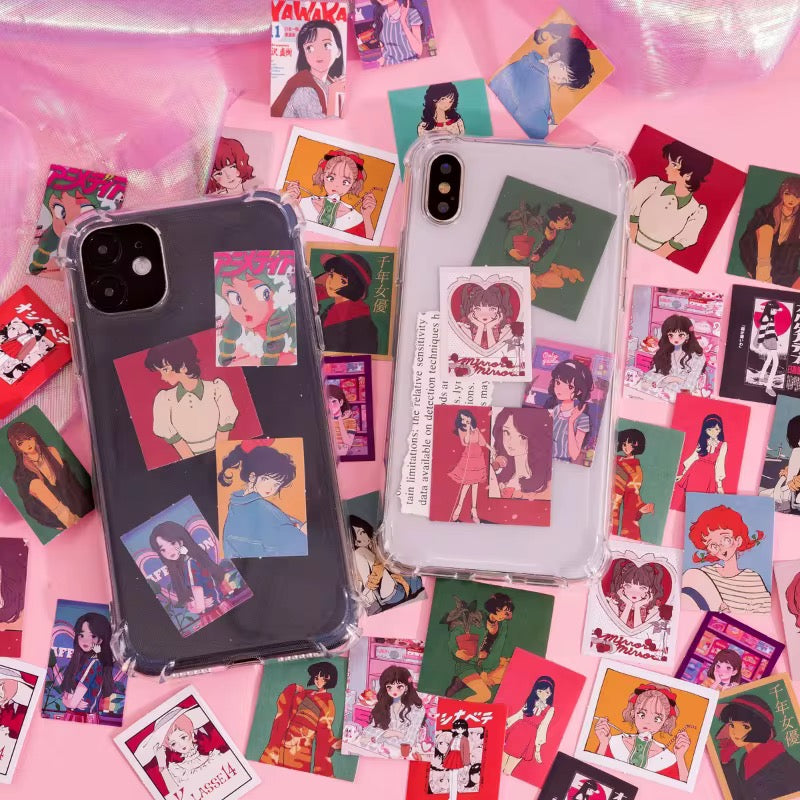 (COMING SOON) Sticker Box – Lovely & Cute Magazine Girls – 46 Stickers