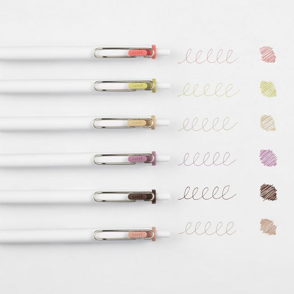 Uni-ball One Gel Pen - 0.38mm - Night Cafe - Chai Latte