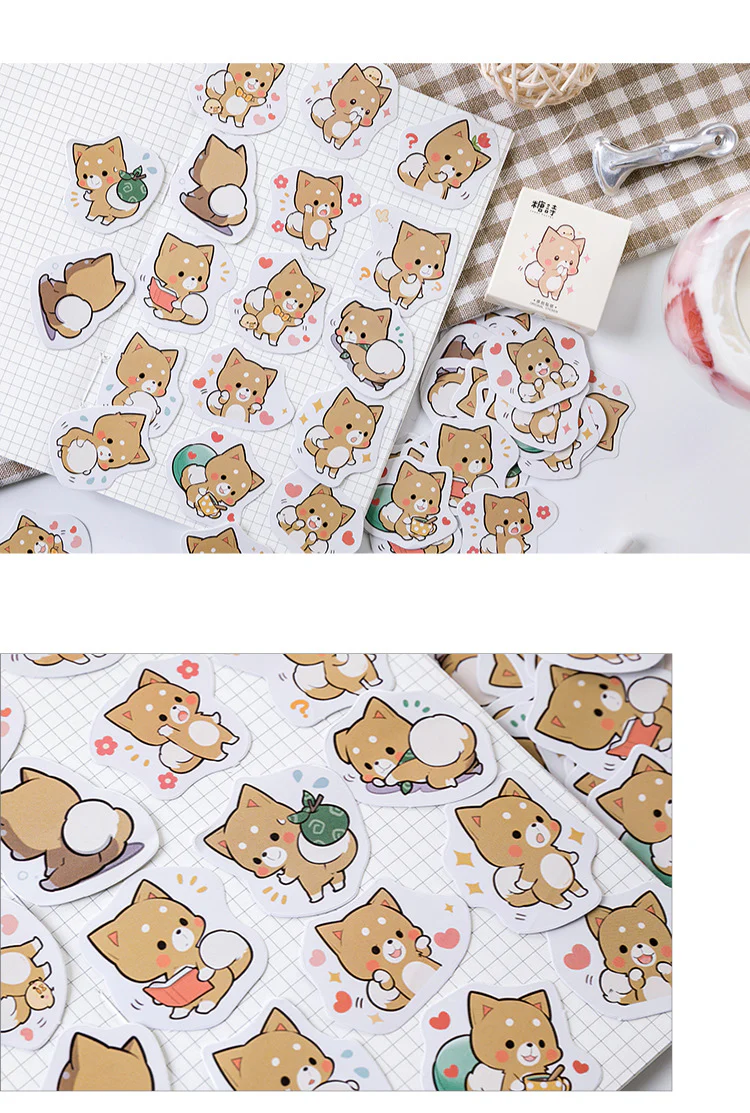 Sticker Box - Kawaii Chow Chow
