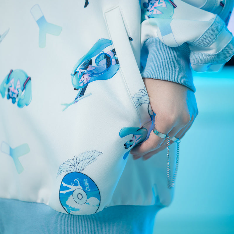 (NEW ARRIVAL) ACDC RAG × Hatsune Miku – Jersey Jacket – “Hatsune Miku FOREVER” Edition