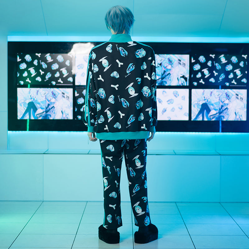 (NEW ARRIVAL) ACDC RAG × Hatsune Miku – Jersey Jacket – “Hatsune Miku FOREVER” Edition