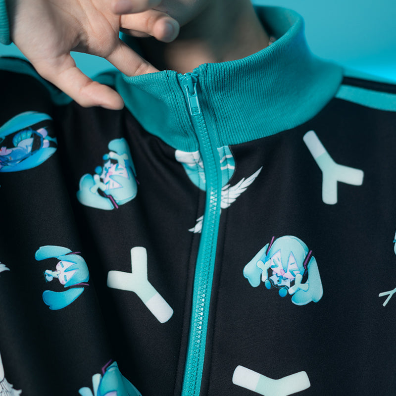 (NEW ARRIVAL) ACDC RAG × Hatsune Miku – Jersey Jacket – “Hatsune Miku FOREVER” Edition