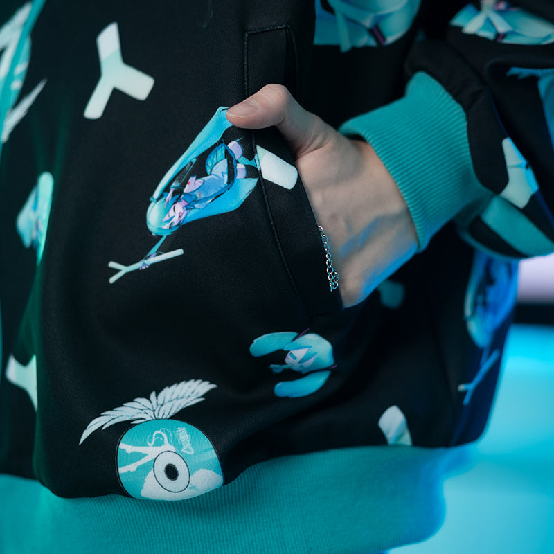 (NEW ARRIVAL) ACDC RAG × Hatsune Miku – Jersey Jacket – “Hatsune Miku FOREVER” Edition