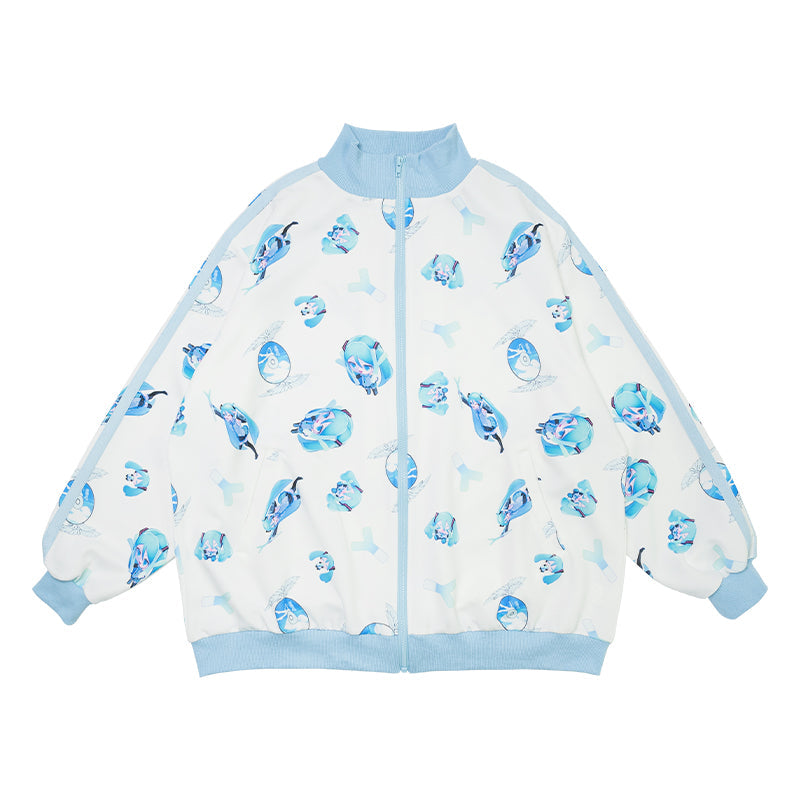 (NEW ARRIVAL) ACDC RAG × Hatsune Miku – Jersey Jacket – “Hatsune Miku FOREVER” Edition