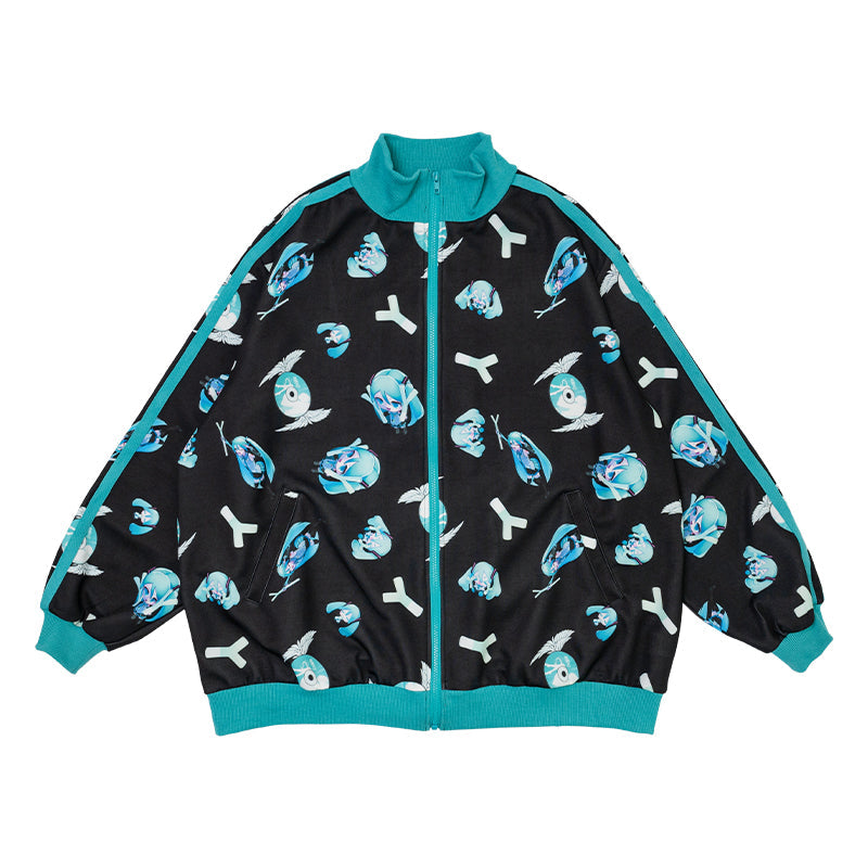(NEW ARRIVAL) ACDC RAG × Hatsune Miku – Jersey Jacket – “Hatsune Miku FOREVER” Edition
