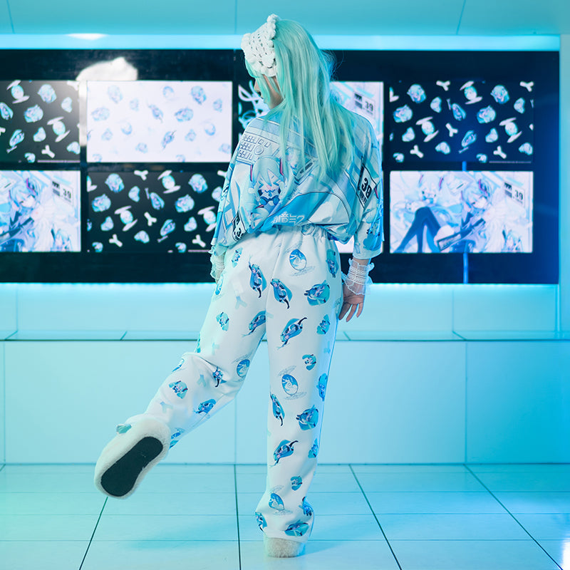 (NEW ARRIVAL) ACDC RAG × Hatsune Miku – Jersey Pants – “Hatsune Miku FOREVER” Edition